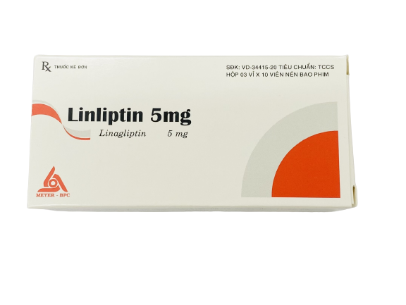 Linliptin Linagliptin 5mg Meyer BPC (H/30v)