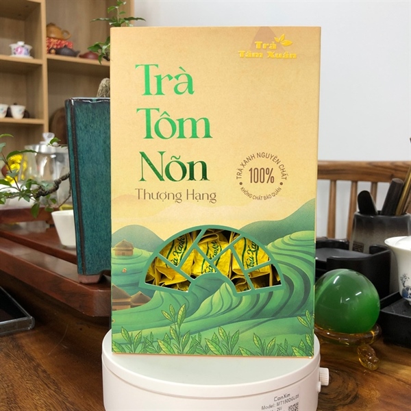 Trà Tôm Nõn Thượng Hạng - Trà Kim Long hộp 250g
