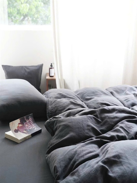 Bộ ga Linen Tencel mài - GL01.05