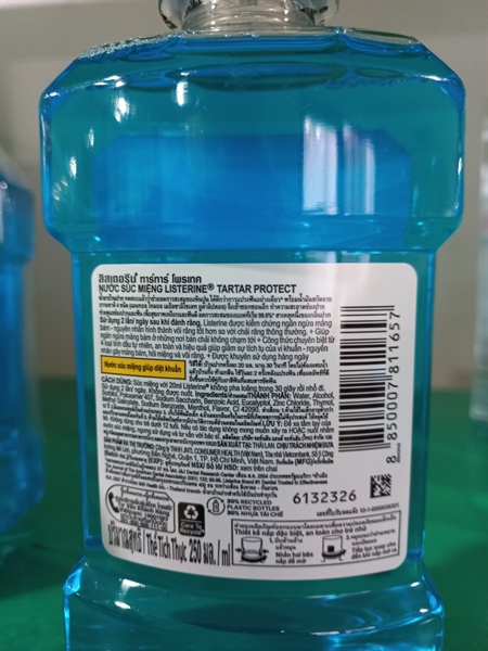 Nước súc miệng Listerine Tartar Protect 250ml - Thái Lan 2