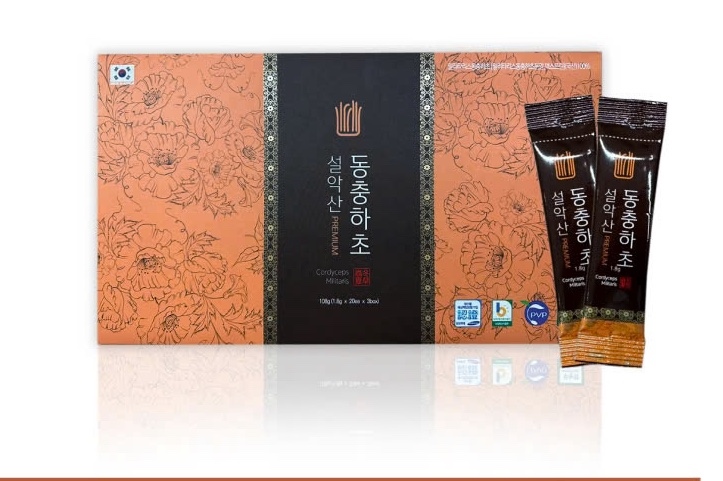 Bột đông trùng hạ thảo Seorak-San (Hộp*60gói*1.8g) - Hàn Quốc