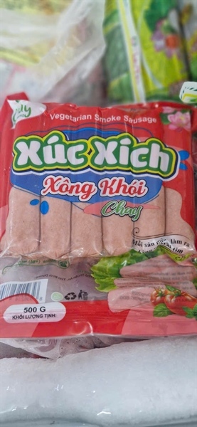 XÚC XÍCH XÔNG KHÓI CHAY 500gr - BÌNH DƯƠNG