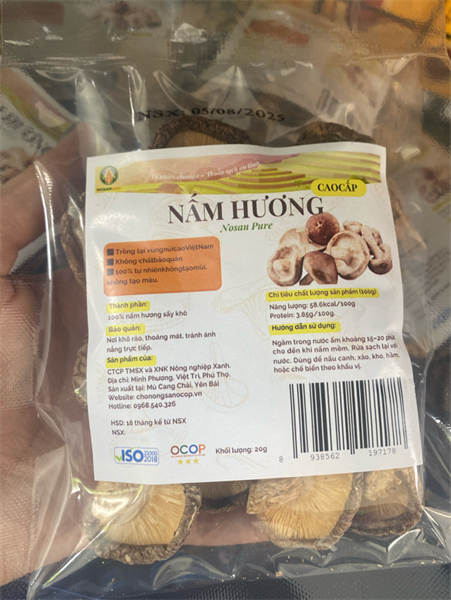 Nấm Hương OCOP 20g