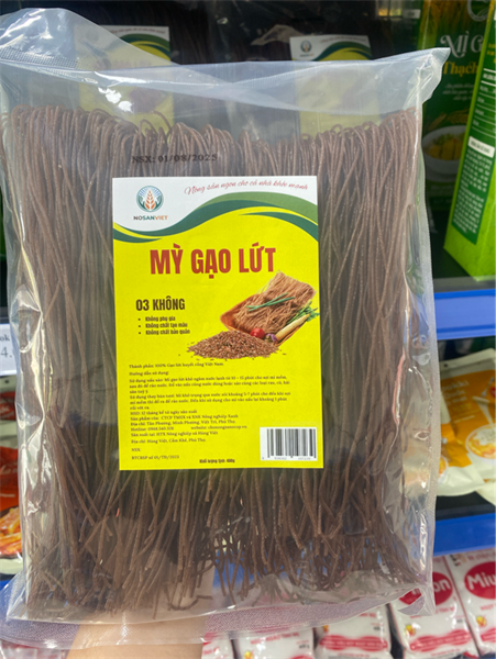 Mỳ gạo lứt Thạch Đê 400gr
