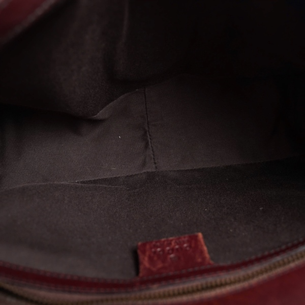 Túi GG kẹp nách nâu phối đỏ kèm lót form (114915-21z3317) s32 (HN) KG+