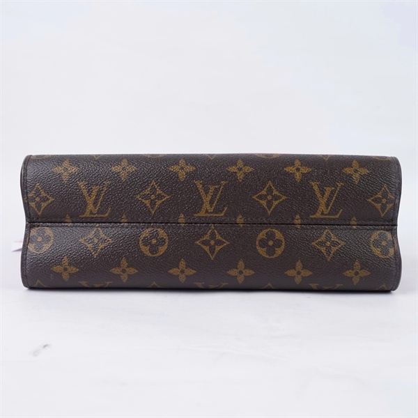 Túi LV Victorie hoa nâu phối đỏ (CA2137) sz26 (BQ) KG+