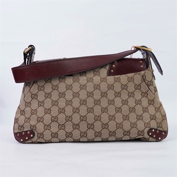 Túi GG kẹp nách nâu phối đỏ kèm lót form (114915-21z3317) s32 (HN) KG+