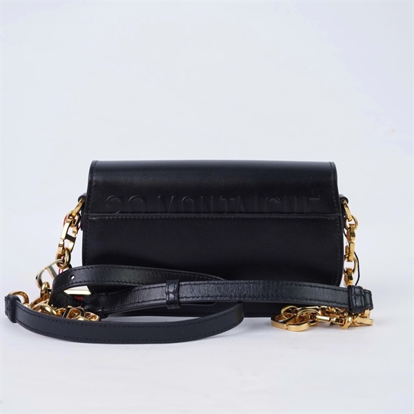 Túi Dior Montaigne đen (86-MA-0263) sz17 (BQ) KG+