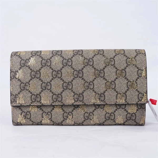 Ví GG xám hình con ong (410100-1147) (BQ) KG+