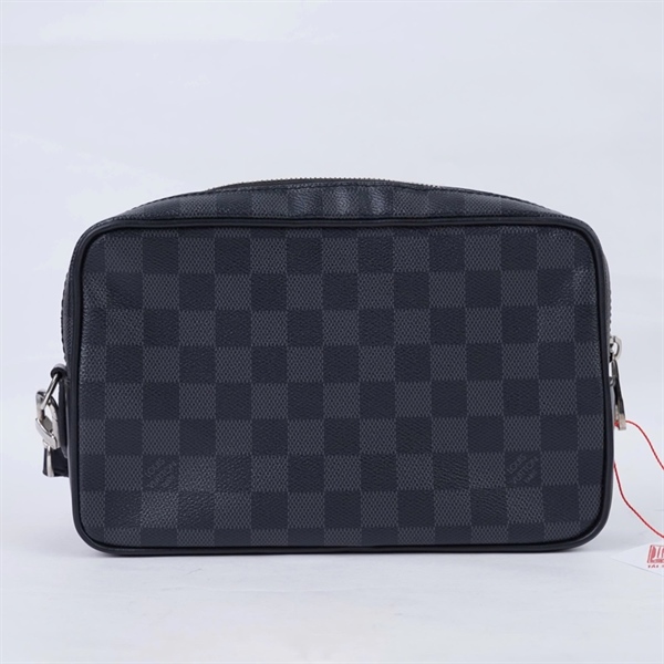 Túi LV Clutch ô vuông đen sz24 (BQ) KG+