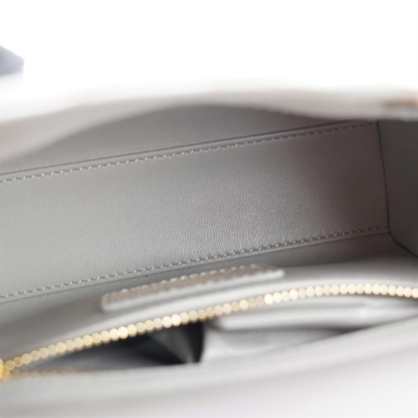 Túi Dior Lady xám trắng da thằn lằn (02-MA-0235) szmini (BQ) KG+