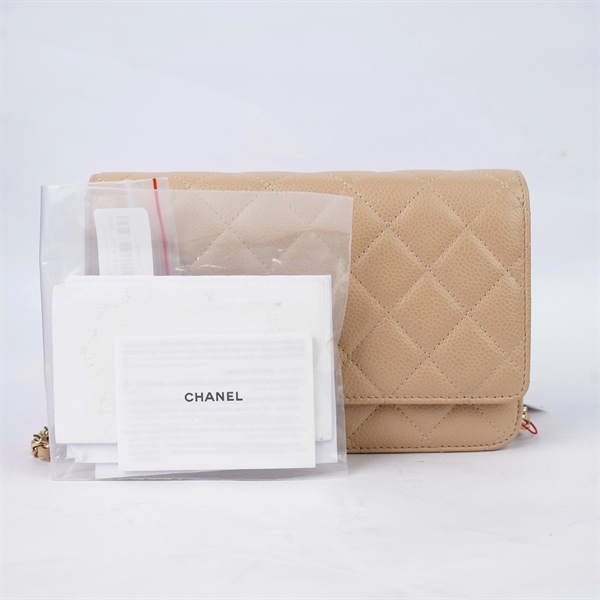 Túi Chanel Woc nude (NU50T7KL) sz19 (BQ) KG+