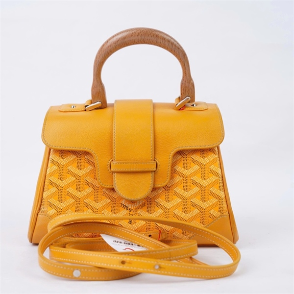 Túi Goyard Souple vàng sz20 (BQ) KG+