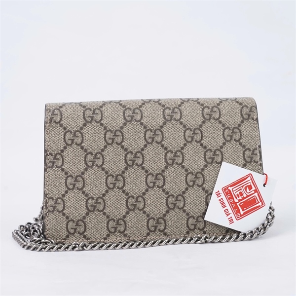 Túi GG Dionysus xám (476432-2067) sz16 (BQ) KG+