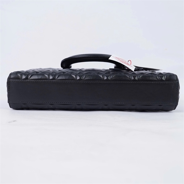 Túi Dior Joy đen kim cương 2 strap (18-MA-0242) sz26 (BQ) KG+