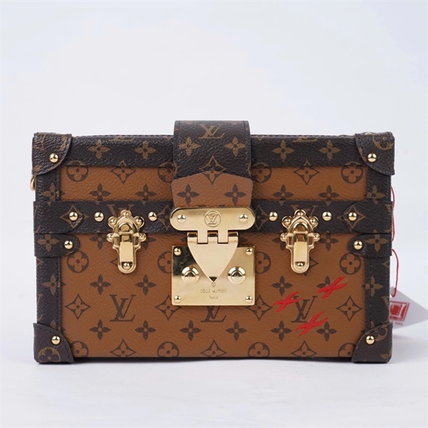 Túi LV Trunk hoa nâu (DU4157) sz20 (BQ) KG+