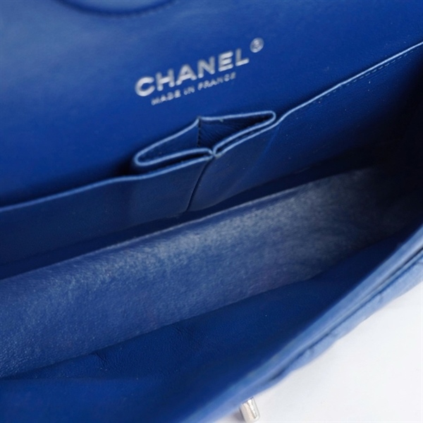 Túi Chanel Classic xanh (24977381) sz25 (BQ) KG+