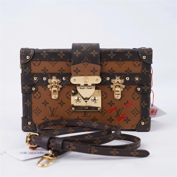 Túi LV Trunk hoa nâu (DU4157) sz20 (BQ) KG+