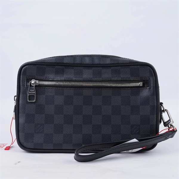 Túi LV Clutch ô vuông đen sz24 (BQ) KG+