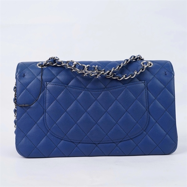 Túi Chanel Classic xanh (24977381) sz25 (BQ) KG+