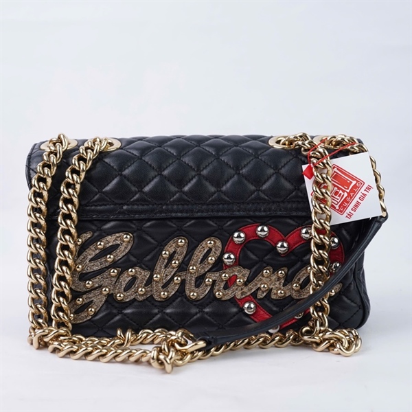 Túi D&G đen in chữ sz23 (HN) KG+