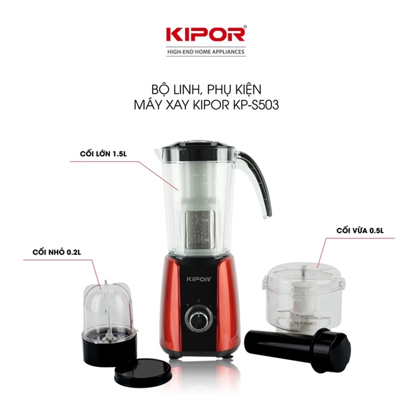 Máy xay sinh tố Kipor KP503