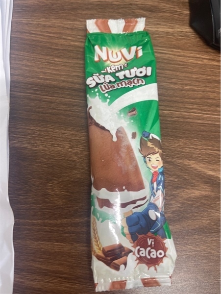 Kem Nuvi sữa tưoi cacao 44g
