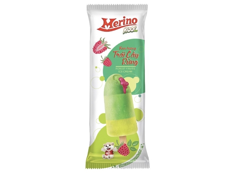 Kem Merino Hương trái cây rừng lõi xốt dâu