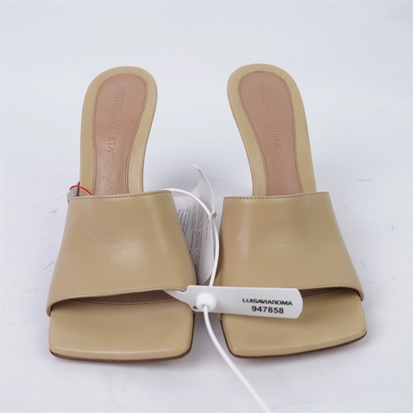 Dép Bottega nude sz36 cao 10cm (HN) KG+