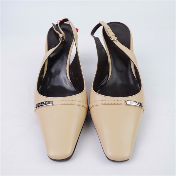 Giày Bally nude sz38 cao 8cm (HN) KG+