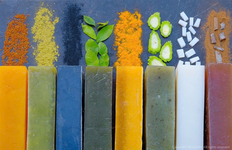 Xà bông Chùm Ngây - Trà Xanh - Moringa & Greentea Soap 1,4kg