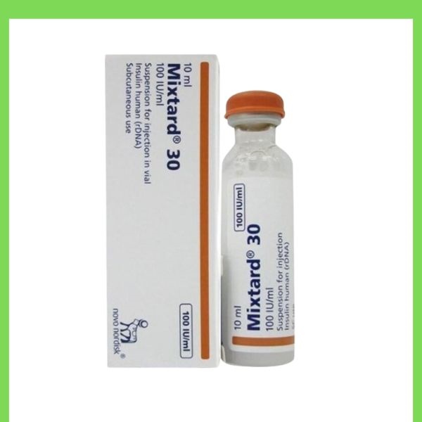 Mixtard 30 100IU/ml (Hộp*1lọ*10ml) - Novo Nordisk/Đan Mạch