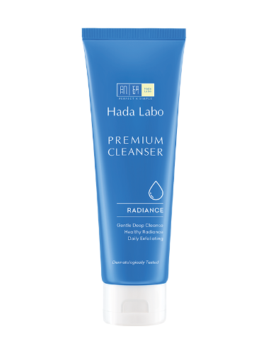 Sữa rửa mặt dưỡng sáng cao cấp Hada Labo Premium cleanser Radiance 100g