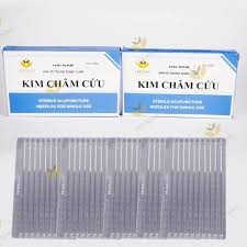 Kim châm cứu số 10 (Size: 0,35 x 75mm) (Hộp x 100 cái) - Hải Nam/VN