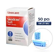 Kim lấy máu Sinodraw Soft (Hộp 50 cái) - Sinocare