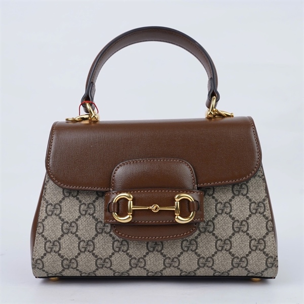 Túi GG 1955 Handle xám 2strap (A038811979) sz22 (HT) +