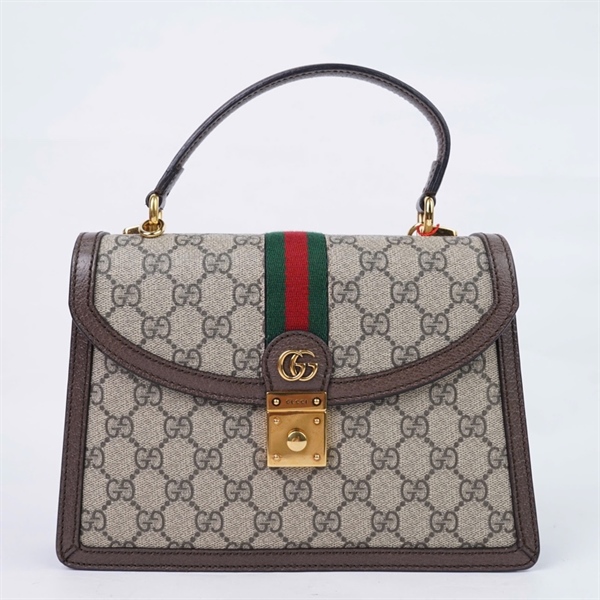 Túi GG Handle xám (B038589753) sz24 (HT) +