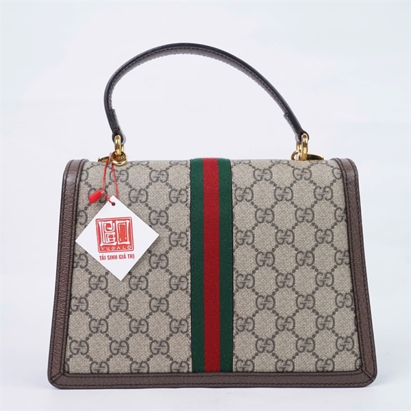 Túi GG Handle xám (B038589753) sz24 (HT) +