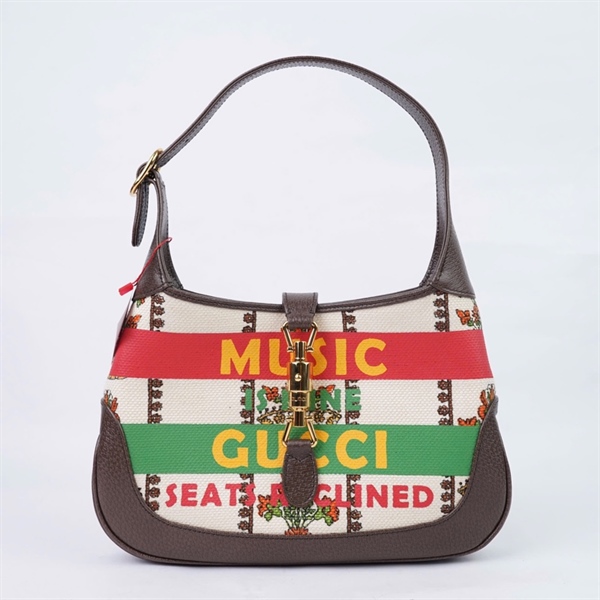 Túi GG Jackie 1961 in họa tiết (F035811231) sz28 (HT) +