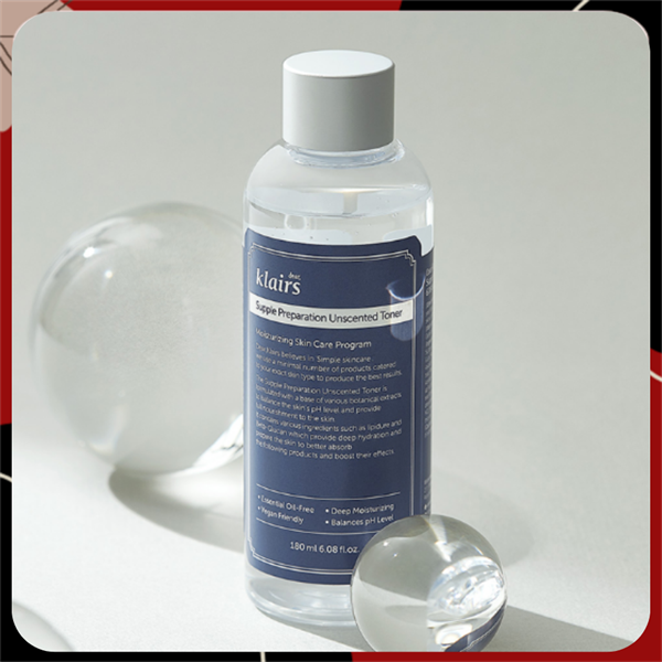 [KLAIRS] Nước hoa hồng Klairs Supple Preparation Toner không mùi