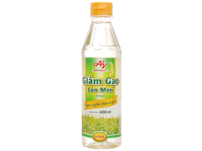Giấm gạo Lisa aj 400ml