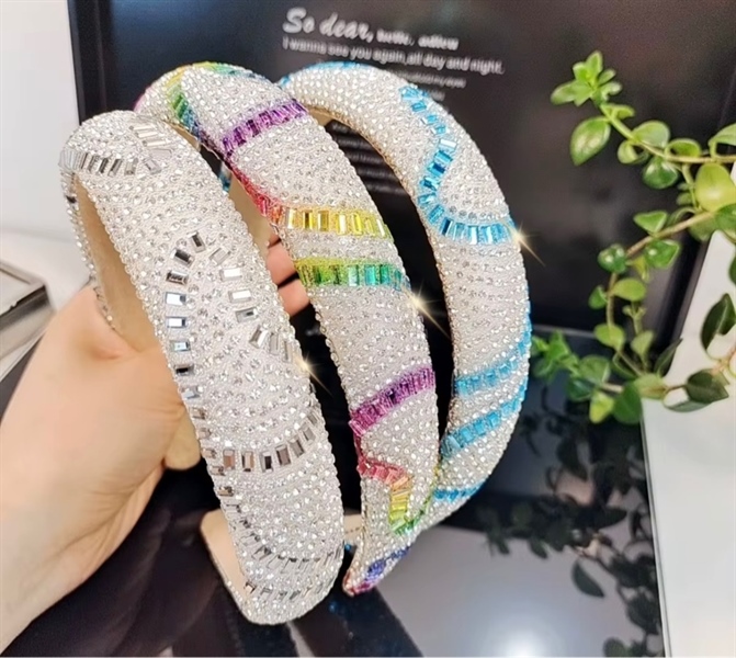 Băng Đô Cài Tóc Crystal