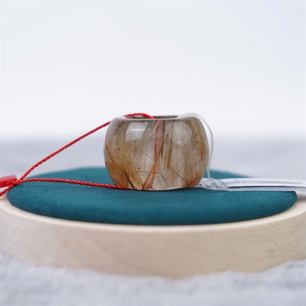 Nhẫn càn long tóc vàng ly 18.29-21.34mm (698832) KG+