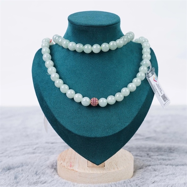 Chuỗi táo nhạt My 80 hạt ly 9.12-8.92mm (874735) KG+