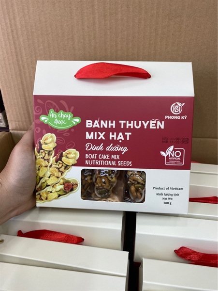 Bánh thuyền mix hạt dinh dưỡng