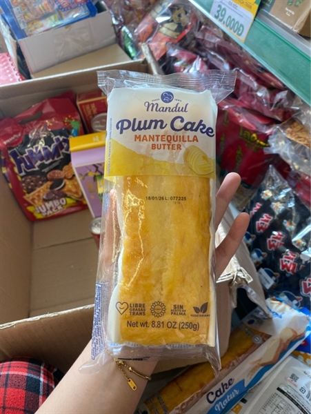 Bánh mandul plum cake butter 250g