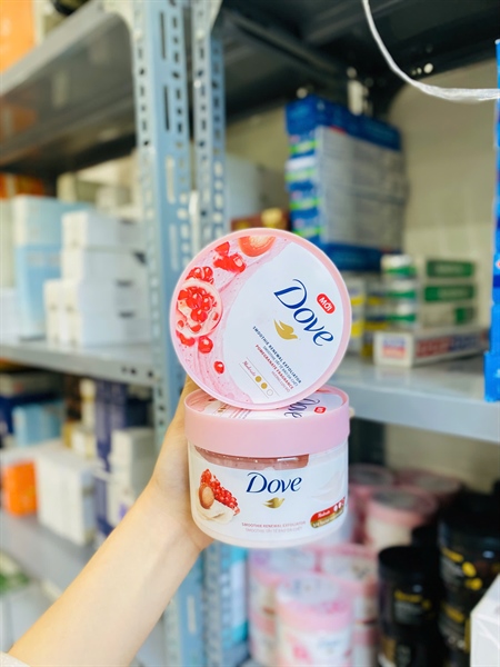 (TEM) Tẩy tế bào chết Dove (Bơ hạt mỡ & Hạt lựu đỏ)