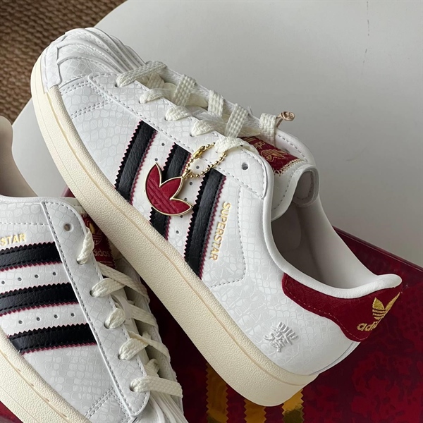 Adidas Superstar II Year of the Snake ''Trắng Đỏ'