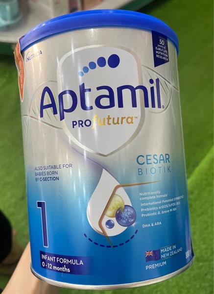 Sữa Aptamil newzealand sinh mổ Số 1 800g