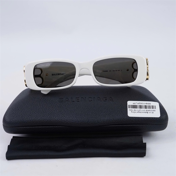 Kính Balenciaga trắng BB0096S 011 (51-18-130) KG+